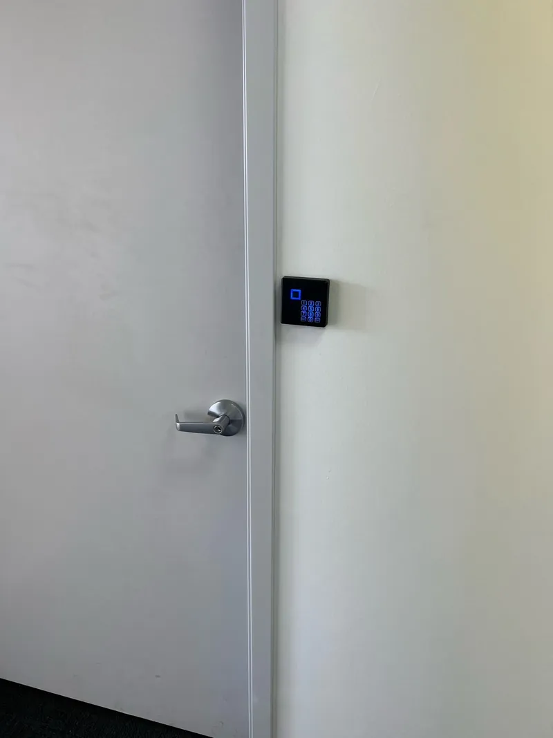 Access control installation completed by FM Tech
